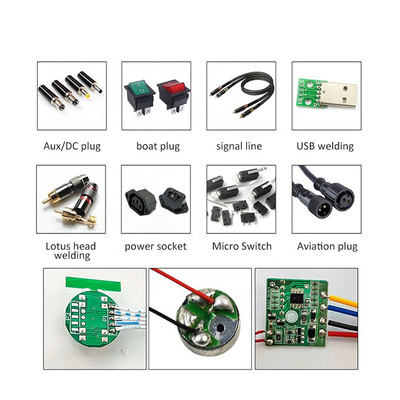 Заварка PCB/СИД/робота олова машины электрического кабеля соединителя USB паяя