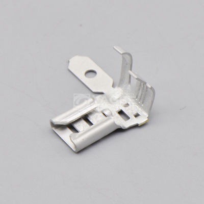 TE Connectivity 42742-2 FASTON 250 Quick Disconnects Receptacle 18 12 AWG Wire Size 82  3.31mm Mating Tab Flag Brass