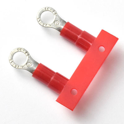 Circular Crimp Terminales 5MM 10MM Continuous Pre Insulated Ring Terminal Copper Cable Lug