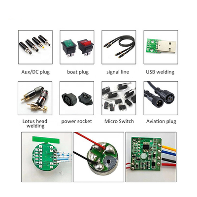 Заварка PCB/СИД/робота олова машины электрического кабеля соединителя USB паяя