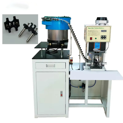 2.0T Автоматическая вибрирующая плитка питания 3 Pin 2 Pin Plug Terminal Power Cord Plug Cable Crimping Machine