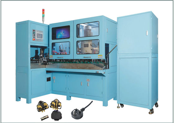 машина 900pcs/Hr-1200pcs/Hr собрания штепсельной вилки 4T BS гофрируя